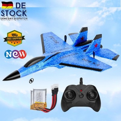 RC Flugzeug FX620 Modell Spielzeug Kinder RTF 2,4 GHz mit LED Fernbedienung NEU