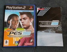 PES Pro Evoluation Soccer 2008 complet sur Playstation 2 PS2 FR TBE