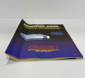 Nintendo NES: Control Deck System Console REV-2 - Instruction Book Manual ONLY