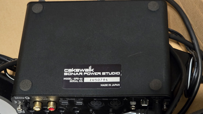 Cakewalk Sonar Power Studio SPS-66 with AC Adapter, Installation