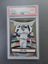 2024 Stadium Club Willie Mays Triumvirates Nickname Black PSA 6 EX-MT #59/99