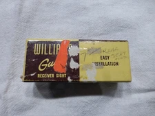 Vintage Williams Gun Sight Company WGRS Rear Peep Sight for Winchester Model 70