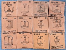 New SUC Name Brand Odd Shaped Wristwatch Crystal Watchmaker Assortment Lot #18