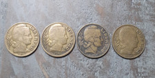 1947-1950 20 Centavos Argentina 4 coin set #30