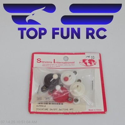 Stevens International SVMMR10 Miniature ON & Off Switchs (4) For MR-10