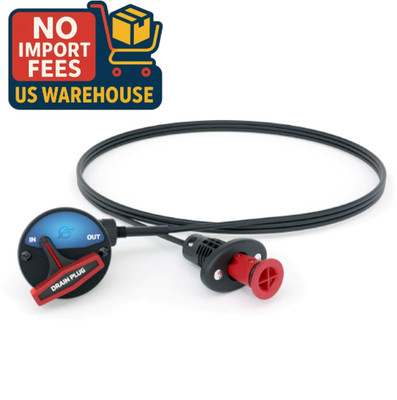 Flow-Rite Controls Remote Drain Plug 10' Cable #MA-RDP-010