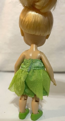 Disney Store Animator Collection Peter Pan & Tinker Bell 5" Mini Muñeca Figura RARA - Imagen 6 de 6