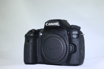 Canon EOS 80D 24.2MP DSLR Camera Body w/ Battery, Charger & Strap
