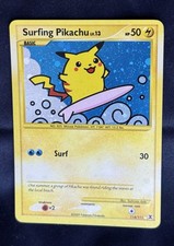 Surfing Pikachu 114/111 Holo Rising Rivals Secret Rare Pokémon TCG LP+ on eBay