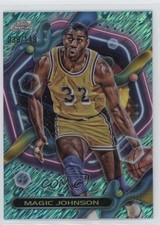 2023 Topps Cosmic Chrome Aqua Equinox Refractor /149 Magic Johnson #57 HOF 02v3