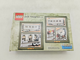 LEGO 10022 - 3 Santa Fe Cars - Set II ORIGINAL BOX 9V 9v Train Train 10025 10020 10133