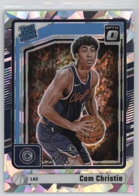 2024-25 Donruss Optic Rated Cracked Ice Prizm 13/25 Cam Christie Rookie RC 1co7