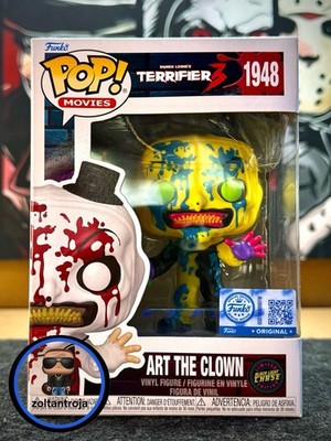 Funko Pop Terrifier 3 - Art the Clown Limited Black Light Chase Edition #1948