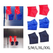 2x Pole Dance Shoe Protectors Suede Wear Resistant Stylish Protective Covers