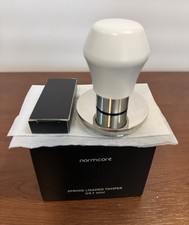 Normcore 53.3mm Espresso Tamper V4.1 Mini White Spring-Loaded for Breville 54mm