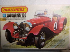 MATCHBOX 1/32 SCALE JAGUAR SS100 MODEL KIT
