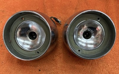 Original PAIR Vintage 1963 MERCURY MONTEREY  Tail Backup Light BEZEL Old OEM #1
