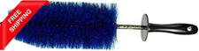 Big Wheel Brush &ndash; 18-Inch Flexible Nylon Rim & Barrel Cleaner for Cars, Trucks,