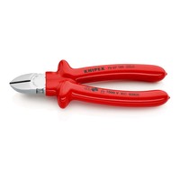 Knipex 70 07 180 Seitenschneider Tauchisoliert Vde-GeprüFt Verchromt 180 Mm