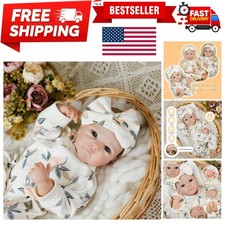 Realistic 20-Inch Reborn Baby Doll with Accessories - Perfect Gift for Girls