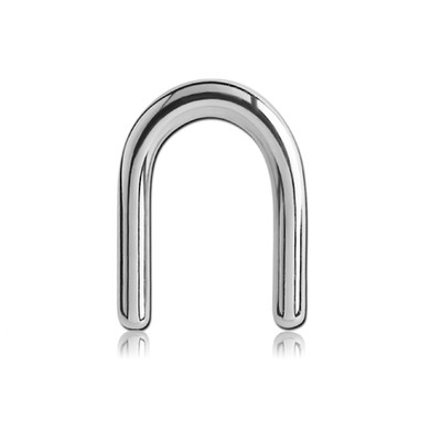 Nasenpiercing Septum RETAINER Brustpiercing Ohrring 1,6MM gerade Piercinghalter
