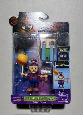 #ad Jazwares FNAF Five Night#x27;s at Freddy#x27;s Balloon Boy and Crying Child Figure Set $20.00