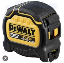 DEWALT Tough Series 25ft. Tape Measure (DWHT36925S)