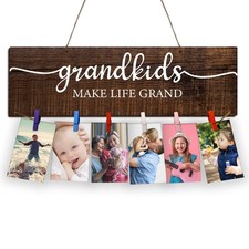Gifts for Grandma From Grandkids,First Time New Grandma Picture Photo Frame,G...