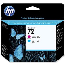 Image of Original HP 72 Magenta & Cyan Printhead (C9383A)