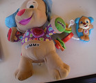 2003 VINTAGE FISHER PRICE LAUGH AND N LEARN MUSICAL TALKING PUPPY TOY & Key toy — photo 1