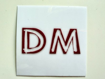 DM Vinyl Aufkleber Depeche Mode 