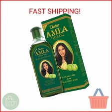 Dabur Amla Hair Oil - Indian Natural Hair Care for Beautiful, Healthy and Moistu