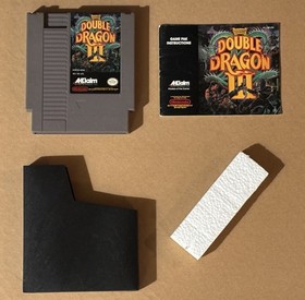 Nintendo NES Double Dragon III The Sacred Stones Completo En Caja Original