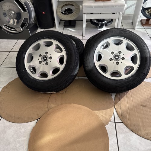 OEM Mercedes-Benz Radsatz Felgen Sommer 15-Zoll 8-Loch Glanz W124 A124 C124 Neu - Bild 7 von 21