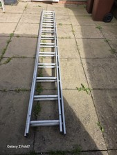 x2 Rung aluminium ladders 2.9m closed length