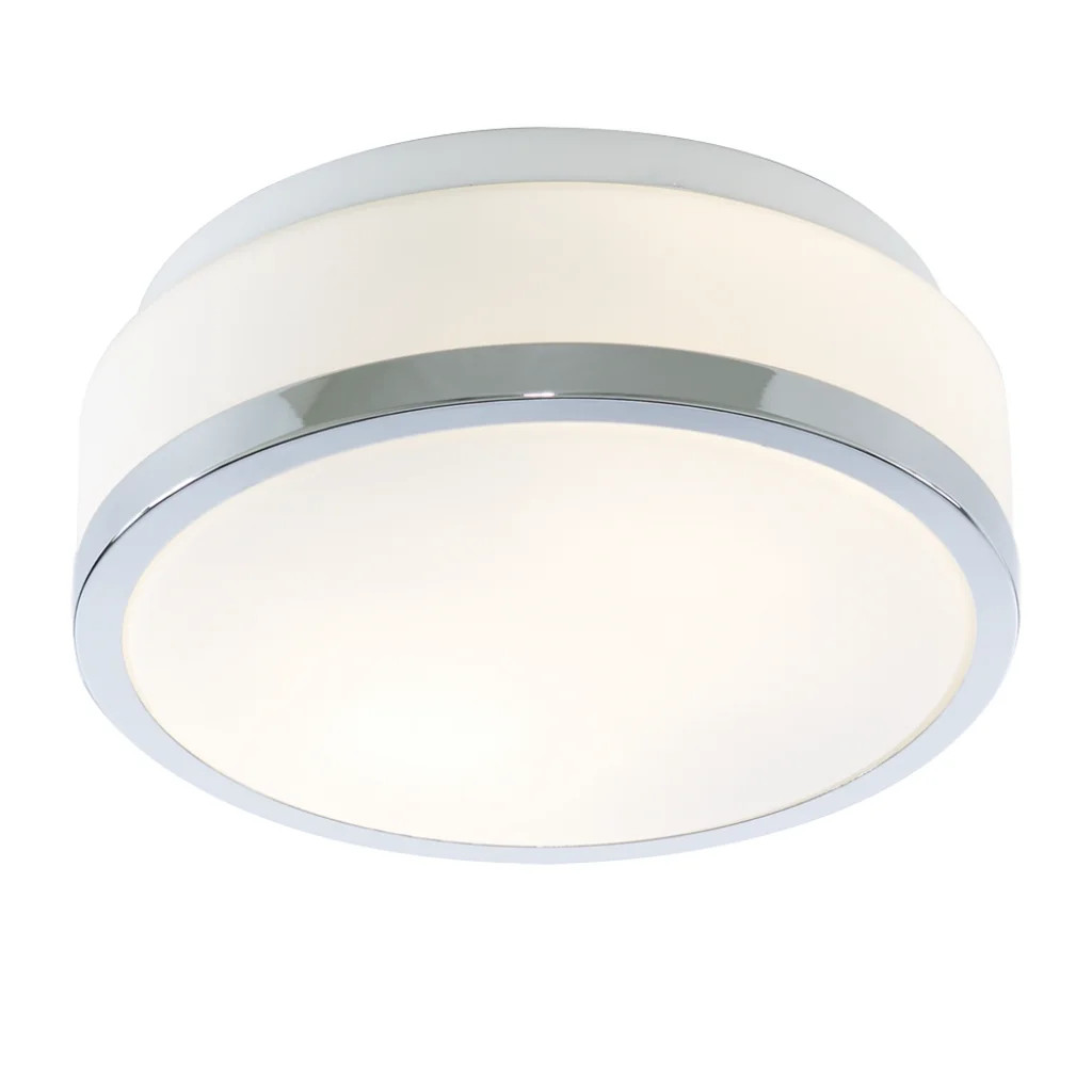 Bathroom Light Silver Cheese IP44 Chrome 230mm Searchlight 7039-23CC