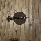 Griswold Antique 6” Cast Iron Damper Wood Stove Flue Fire Place Part Replacement — photo 1