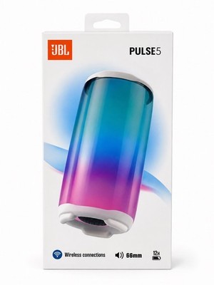 JBL Pulse 5 Portable Bluetooth Speaker -white