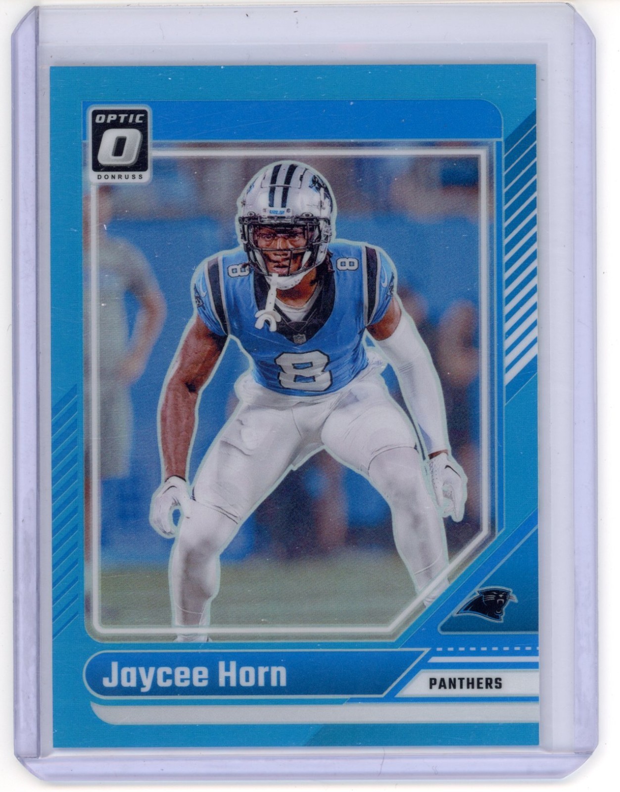 2024 Panini Donruss Optic Aqua Prizm /299 Jaycee Horn #31