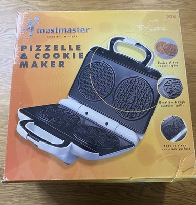 Vintage Toastmaster International Pizzelle & Cookie Maker Model 208 Tested