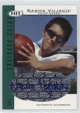 2004 SAGE Hit Authentic Auto Sasha Vujacic #A8 Auto 00e2