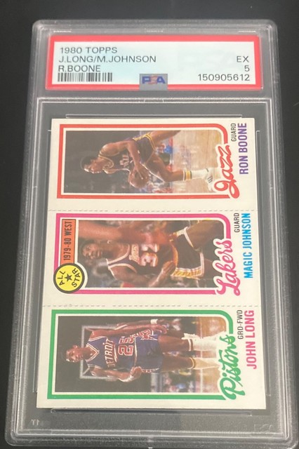 Magic Johnson 1980 Topps Topps Magic Johnson All-Star