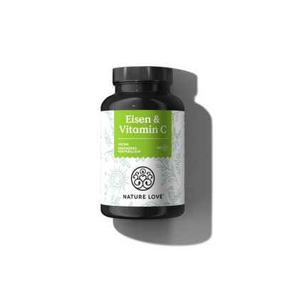 Eisen & Vitamin C Tabletten - 240 Tabletten_für 8 Monate