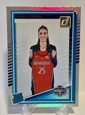 2025 Panini Donruss WNBA-Sonia Citron (RC) #87 Rated Rookie Silver Holo Mystics