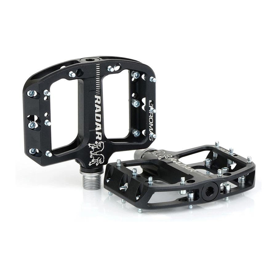 Педали Chromag Radar Platform Корпус Алюминий Шпиндель Сталь 916 Черный 20390₽