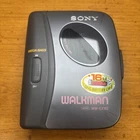 Vintage Sony Walkman WM-EX162 Cassette Player Mega Bass w/ Belt Clip - Tested!