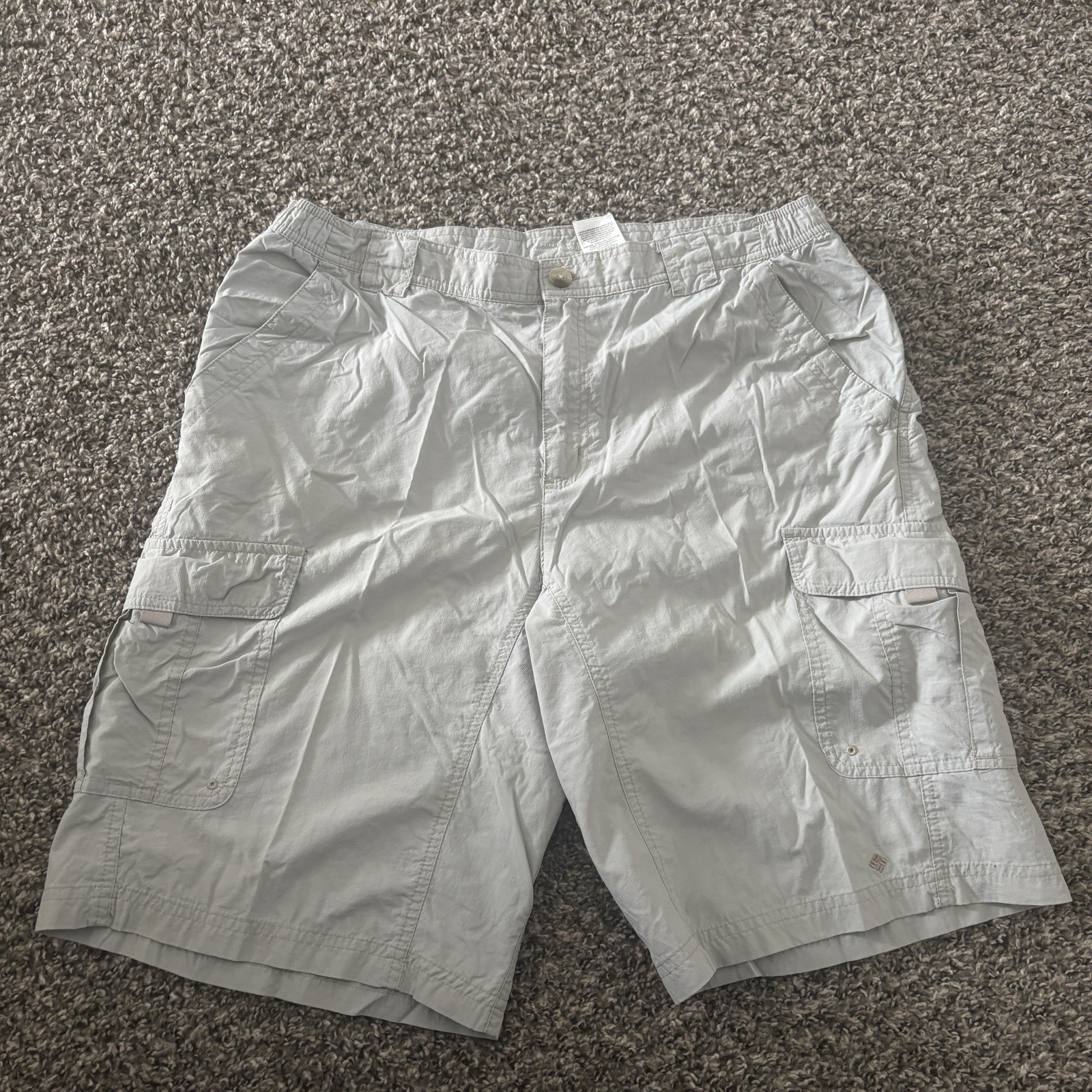Columbia Omni Wick~Men’s~Advanced Evaporation Nylon Hiking Shorts~Size L 12 L