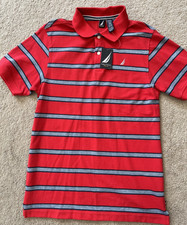 Nautica Youth Boys Size XL 18/20 Short Sleeve Shirt