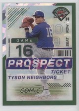 2024 Panini Prospect Edition Green Ice Prizm /99 Tyson Neighbors #65 1r6m