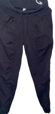 LULULEMON Size 6 Black Dance Studio Mid-Rise Jogger Pants LW5BPJS Women's